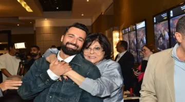 أبطال فيلم «قصر الباشا» يحتفلون بالعرض الخاص بحضور إسعاد يونس